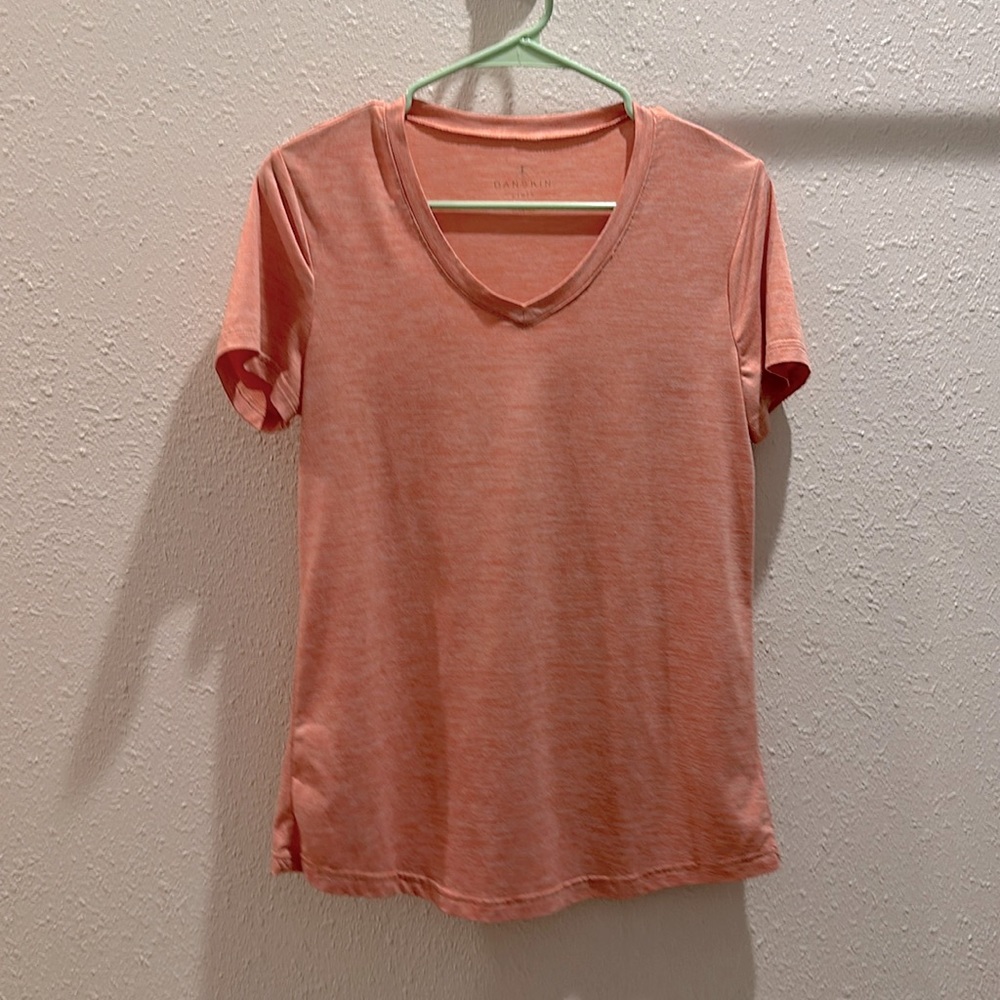 Danskin T-shirt, LG, Coral
